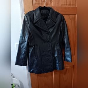 Women's Leather Jacket -Size L